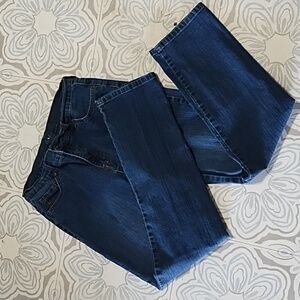 Womens Denim Jeans Style Co Sz 10S Zipper Fly Straight Leg